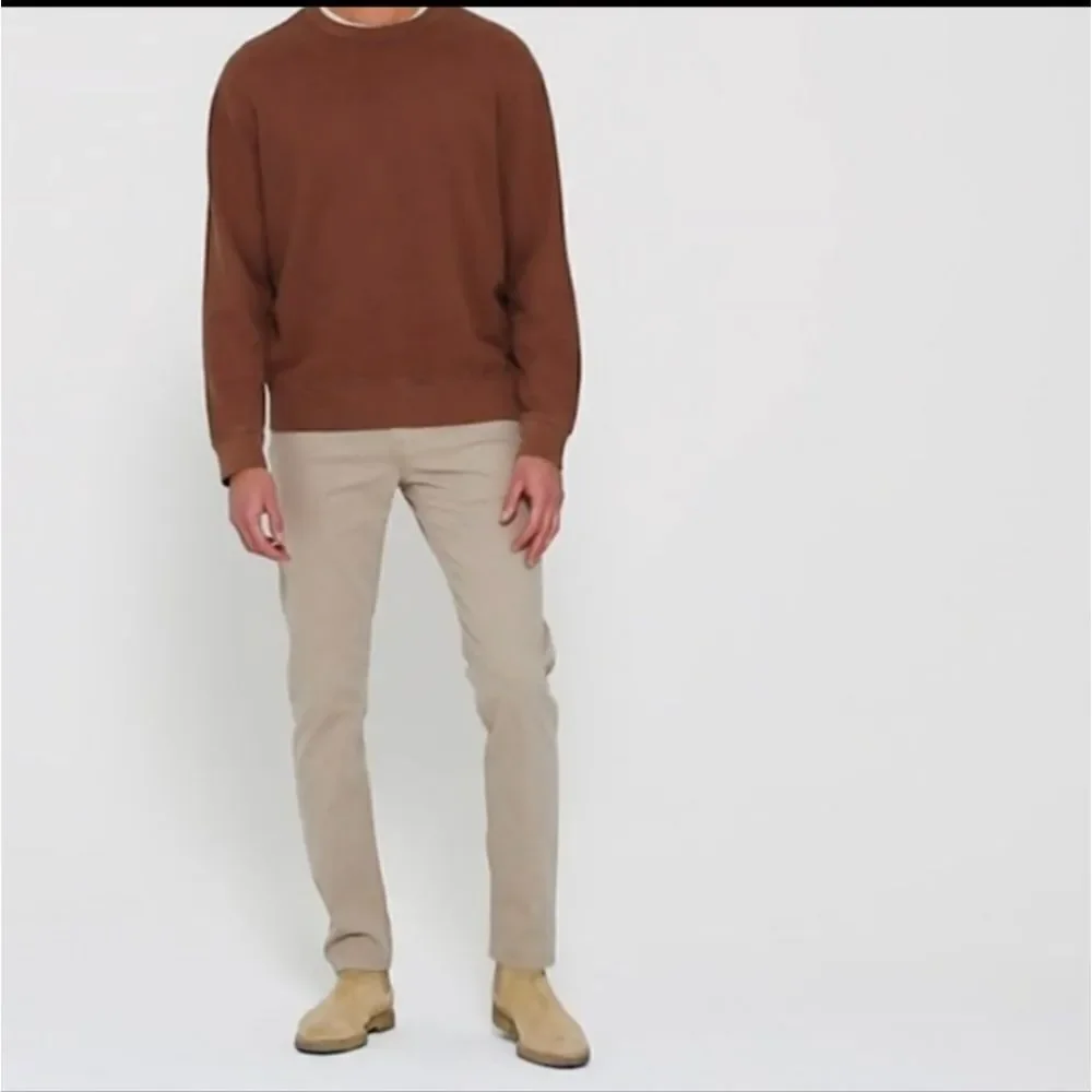 AG Tellis Modern Slim Pants Desert Stone Size 38